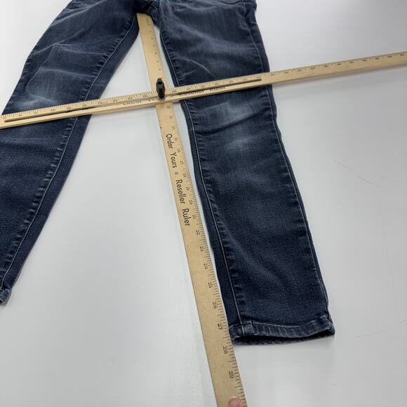 Paige Jeans Womens 26 Blue Verdugo Ankle Dark Wash Skinny Stretch - Picture 9 of 10